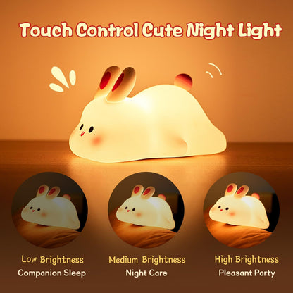 Cute Bunny LED Night Light