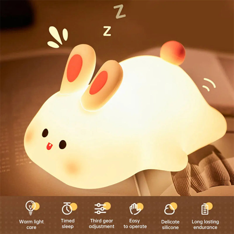 Cute Bunny LED Night Light